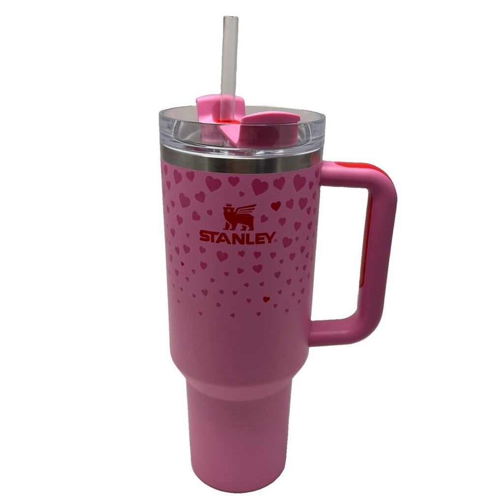 Stanley Target Exclusive Valentine’s Day 2025 Sweet Hearts 40oz Tumbler Girly